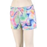 Hurley Supersuede Nebula Swirl Women's Boardshorts - Hot Pink Multi - XL