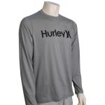 Hurley One and Only Hybrid LS Surf Shirt - Cool Grey - S
