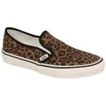 Vans Slip On SF Women's Shoe - Suede / Marshmallow / Marshmallow - 10