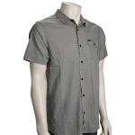 O'Neill Traverse Hybrid Button Down Shirt - Light Grey - XXL