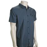 O'Neill Traverse Hybrid Button Down Shirt - Indigo - XXL