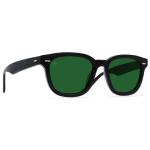 Raen Myles Sunglasses - Crystal Black / Green Polarized