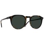 Raen Remmy Sunglasses - Brindle Tortoise / Green Polarized - 52