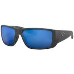 Costa Blackfin Pro Sunglasses - Matte Black / Blue Mirror Polar Glass