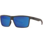 Costa Rinconcito Sunglasses - Matte Grey / Blue Mirror Polar Glass
