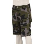 Fox Essex Tech Print Shorts - Green Camo - 40