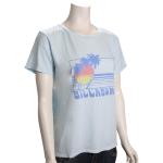 Billabong Sunset View Women's T-Shirt - Pool Blue - L