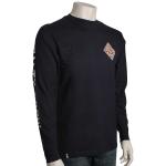 Salty Crew Tippet Palms LS T-Shirt - Navy - XXXL