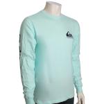 Quiksilver Omni Logo LS T-Shirt - Blue Tint - XXL