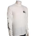 Quiksilver Omni Logo LS T-Shirt - White / Black - XXL