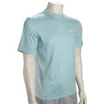 Billabong Arch Mesh SS Surf Shirt - Coastal Blue Heather - XXL