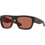 Costa Sampan Sunglasses - Matte Black Ultra / Copper Polar Poly