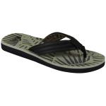 Quiksilver Carver Print Sandal - Black / Green / Black - 14