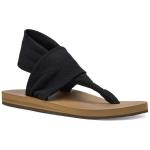 Sanuk Sling ST Sandal - Black / Tan - 7