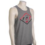 Fox Badge Tech Tank - Heather Graphite - XXL