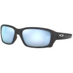 Oakley Straightlink Sunglasses - Matte Black Camo / Prizm Deep H2O Polar