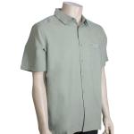 Quiksilver Waterman Centinela Button Down Shirt - Harbor Grey - XXXL