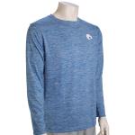 Costa Technical Cationic Crew LS T-Shirt - Royal Blue - XXL