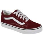Vans Kid's Old Skool Shoe - Pomegranate / True White - Youth 5
