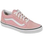 Vans Kid's Old Skool Shoe - Powder Pink / True White - Youth 5