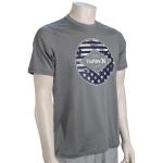 Hurley Independence Hybrid T-Shirt - Grey Heather - XXL