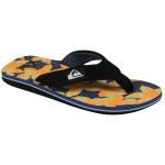 Quiksilver Boy's Molokai Layback Sandal - Black / Orange / Blue - Youth 5