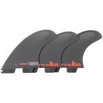 FCS II Firewire Performance Core Carbon Tri Fin Set - Carbon - L