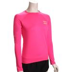 Billabong Tropic Time LS Women's Rash Guard - Pink Punch - XL