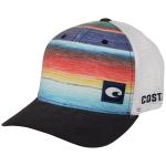 Costa Baja Stripe Trucker Hat - Blue