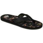Quiksilver Carver Print Sandal - Black / Black / Orange - 14