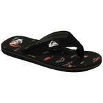 Quiksilver Boy's Molokai Layback Sandal - Black / Black - Youth 6