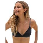 Roxy Beach Classics Fixed Triangle Bikini Top - True Black - XL
