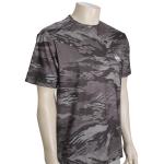 Quiksilver Hawaii Homegrown SS Surf Shirt - Black Camo - XXXL
