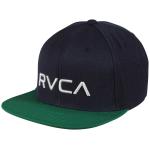 RVCA Twill Snapback Hat - Navy / Green