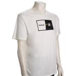 Hurley Everyday Washed Double Up Glitch T-Shirt - White - XXL