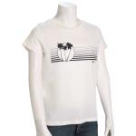 Billabong Girl's Boardwalk Vibes T-Shirt - Salt Crystal - L