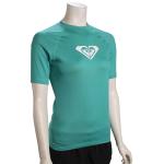 Roxy Whole Hearted SS Rash Guard - Latigo Bay - XL