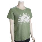 Billabong Stay Golden Women's T-Shirt - Safari Green - XL