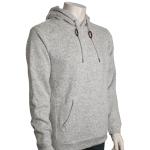 Quiksilver Keller Pullover Hoody - Light Grey Heather - XXL