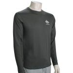 Quiksilver Waterman Bamboo Check LS Surf Shirt - Dark Shadow - XXXL