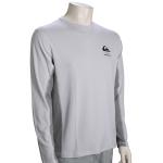 Quiksilver Waterman Bamboo Check LS Surf Shirt - White - XXXL