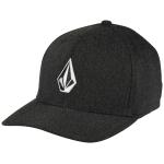 Volcom Full Stone Hthr Xfit Hat - Charcoal Heather - L/XL