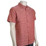 Hurley One and Only SS Button Down Shirt - Redstone - XXL