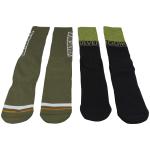 Quiksilver 2 Pack Crew Socks - Olive