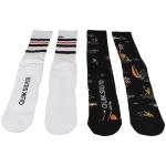 Quiksilver 2 Pack Crew Socks - Black