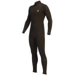 Billabong Men's Absolute 3/2mm Back Zip Full Wetsuit - Black Hash - XL