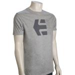 Etnies Corp Combo T-Shirt - Grey / Grey - XXL