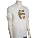 Etnies Icon Print T-Shirt - White / Camo - XXL