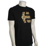 Etnies Icon Print T-Shirt - Black / Camo - XXL