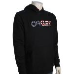 Oakley B1B Pullover Hoody - Black / American Flag - XXL